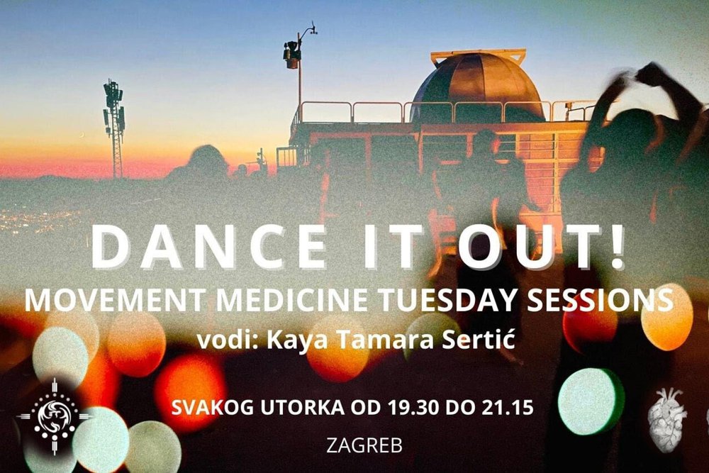 DANCE IT OUT!, Movement Medicine Tuesday Sessions